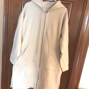 Athleta Full Length Hooded Sweatshirt, Nee Without Tags, L